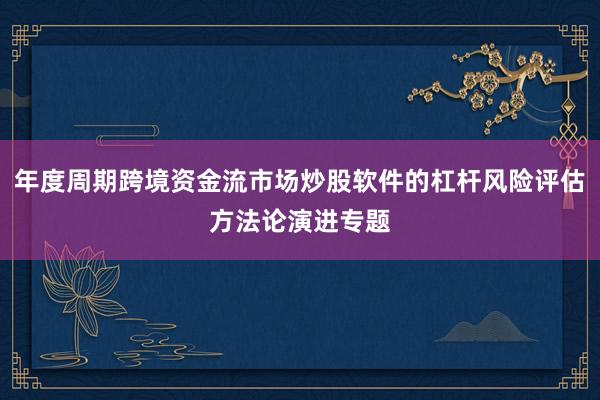 年度周期跨境资金流市场炒股软件的杠杆风险评估方法论演进专题
