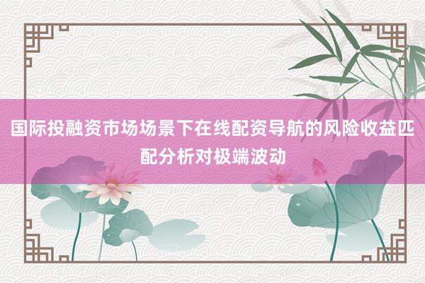 国际投融资市场场景下在线配资导航的风险收益匹配分析对极端波动