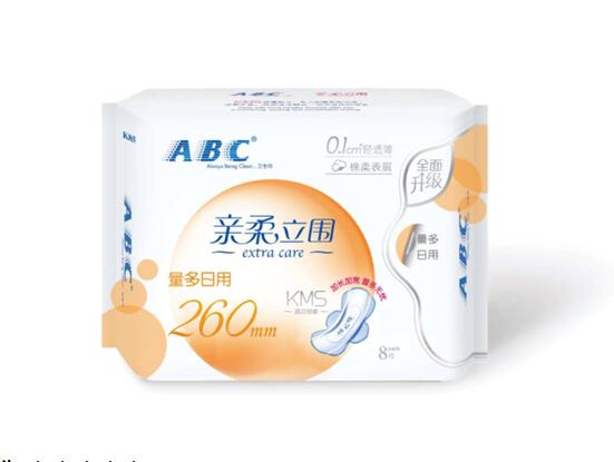 abc卫生巾全面升级后,我做了如下测试